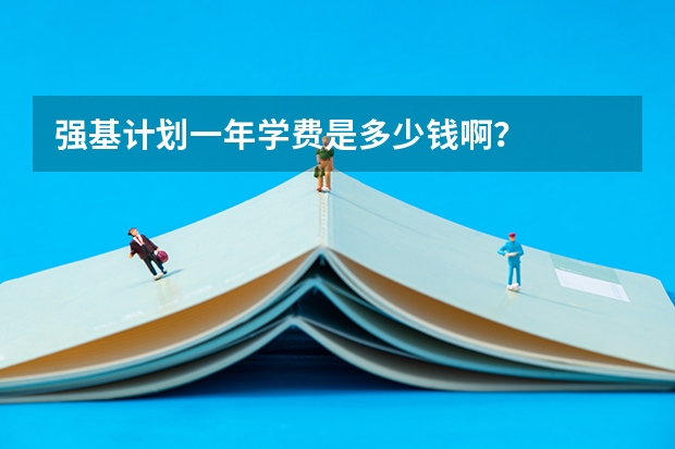 强基计划一年学费是多少钱啊？